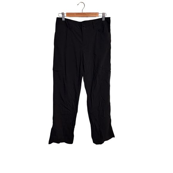Patagonia Pants - Patagonia Black Nylon Roll Tab Pants Women's Size 10 Outdoor Hiking